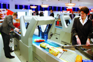 Automatic Scanning mit zwei Kassenlinien