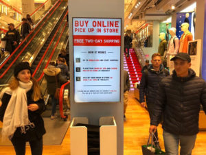 Kanalverknüpfung wird in den Filialen offensiv vermarktet (Foto: Tim Böker)