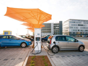 Ladestation für die E-Mobilität (Foto: Photo Sexauer München)