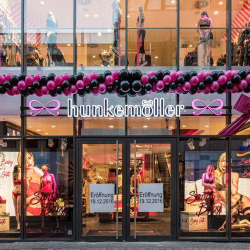 Im Dezember 2016 eröffnete Hunkemöller seinen Flagshipstore in der Kölner Hohe Straße. (Foto: Hunkemöller)