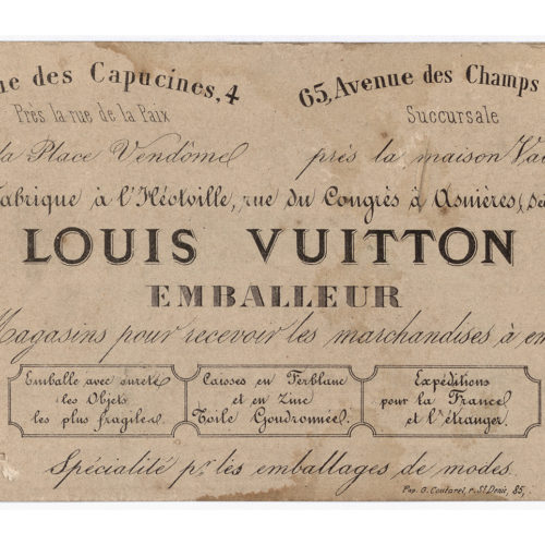 Sein Handwerk war gefragt, so eröffnete er 17 Jahre später eine eigene Werkstatt in der 4, Rue Neuve-des-Capucines, in der Nähe des Place Vendôme. (Foto: Louis Vuitton)