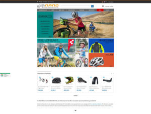 Um die Zugriffshäufigkeit auf das Online-Angebot zu steigern, bietet das Fachgeschäft die Produkte auch über Preisvergleichsseiten an. (Screenshot: Nano Bike Parts)