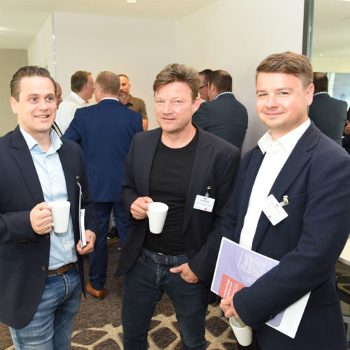 Ebenfalls dabei: Eric Windt, Erich Reuter und Karl Zembrod (alle Dirk Rossmann GmbH)