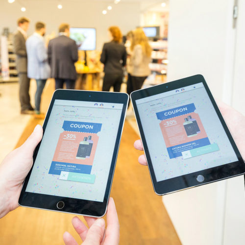 Individualisierte Coupons für mobile Geräte in der „Shopping Experience“ (Foto: GS1 Germany)