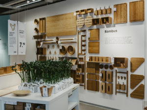 Sonderausstellungen vermitteln den Kunden Empfehlungen für ein nachhaltiges Leben zu Hause. (Foto: Ikea Deutschland)