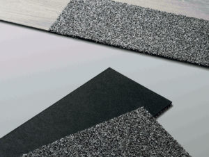 Sauberlauf-Planken als Teil einer Kollektion von LVT-Designbelägen (Foto: Objectflor)