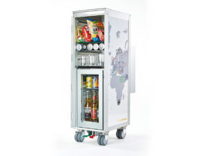 Aus Flugzeugtrolleys macht Bordbar coole mobile Bars. (Foto: Bordbar)