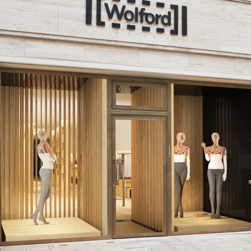 Der Berliner Store soll Maßstäbe für alle Wolford-Filialen setzen. Für die Gestaltung ist das Pariser Architekturbüro Rena Dumas Architecture Intérieure (RDAI) verantwortlich. (Foto: Wolford)