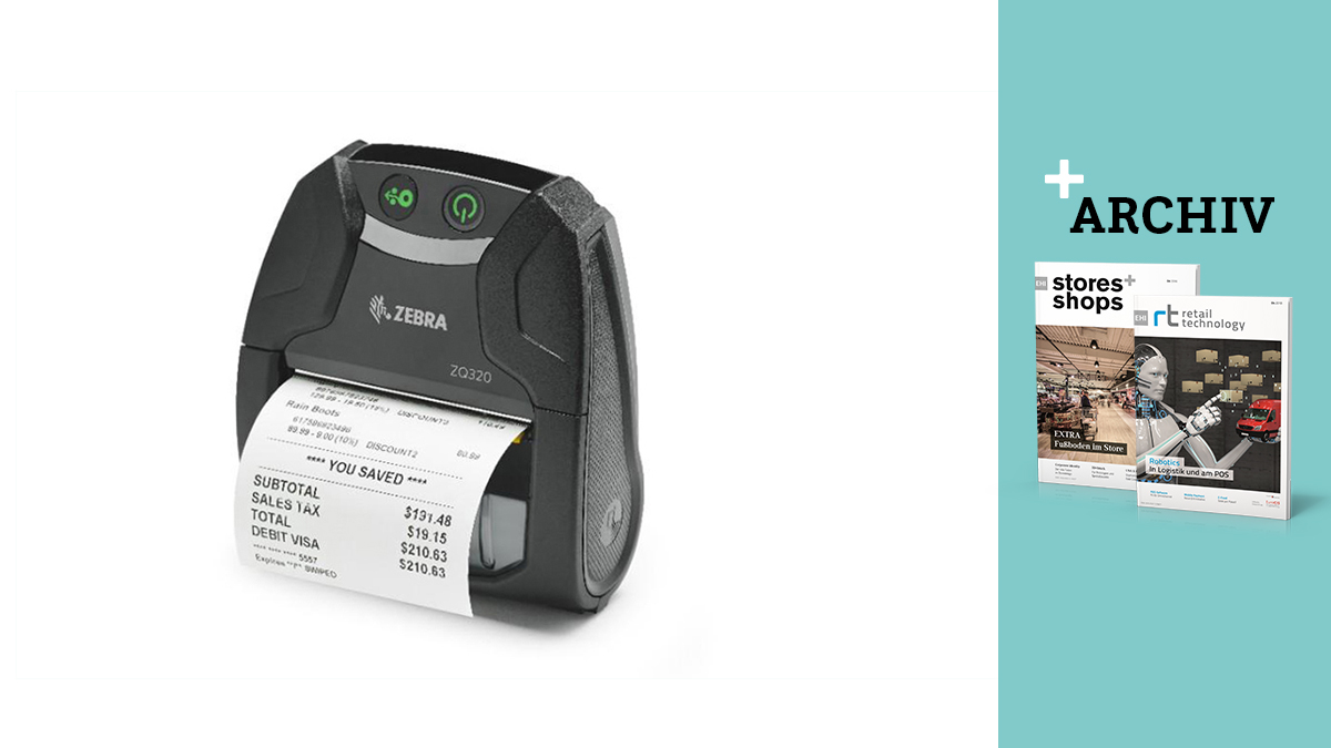 Neue Zebra-Thermodrucker-Generation | stores+shops