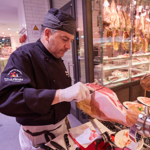 „Handelsgastronomie live!“ erlebten die Kongress-Teilnehmer am Abend bei Edeka Zurheide in Düsseldorf (Foto: EHI/Axel Schulten)